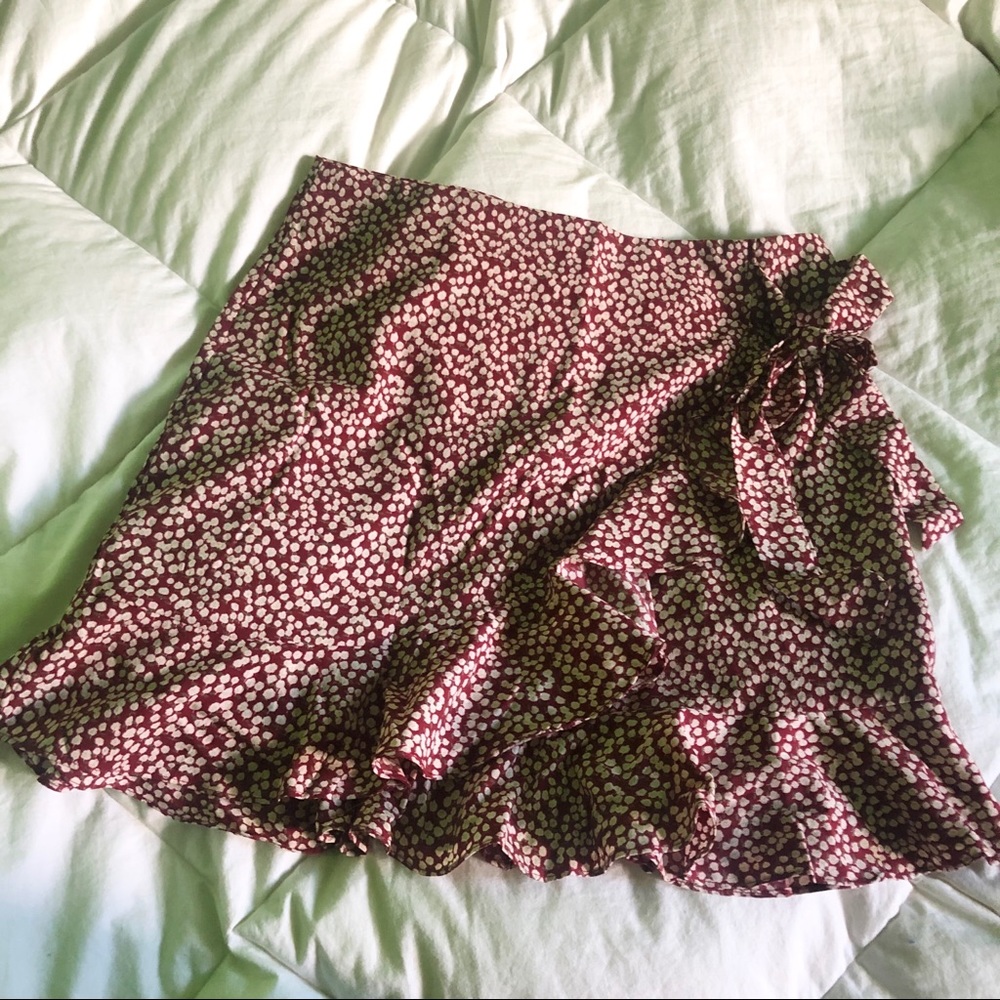Summer Red Skirt